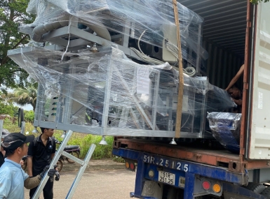 Exporting goods to the Indian market.