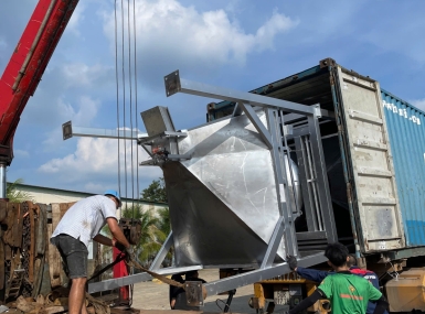 Exporting goods to the Indian market.