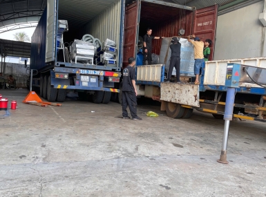 Exporting goods to the Indian market.