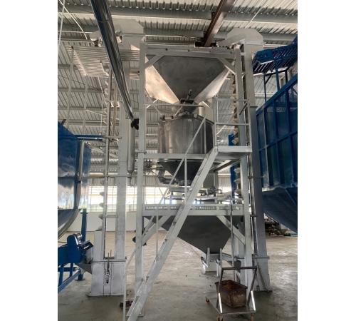 PRESSURE STERILIZER WITH A CAPACITY OF 1000KG/BATCH